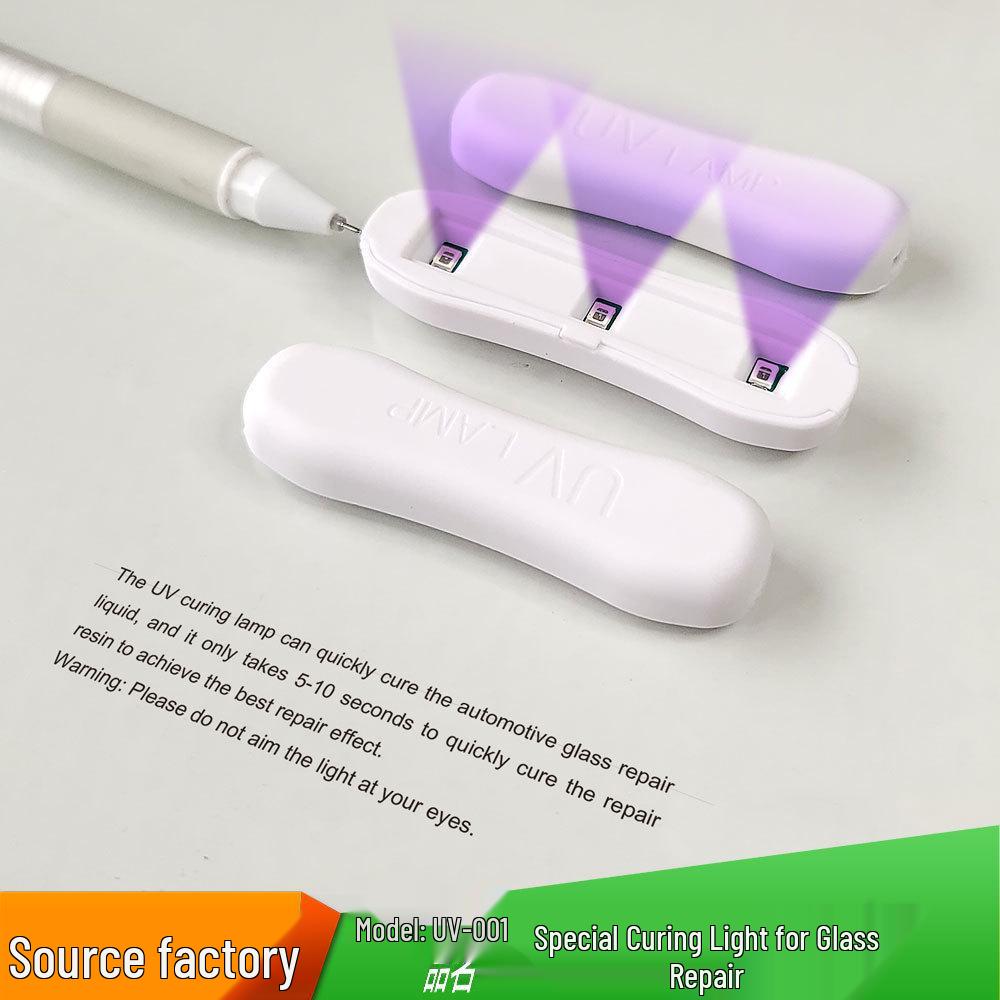 Windshield Repair Tool Set with Repair Liquid
