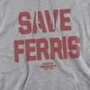 Ferris Bueller´s Day Off Mens Save Ferris Hoodie