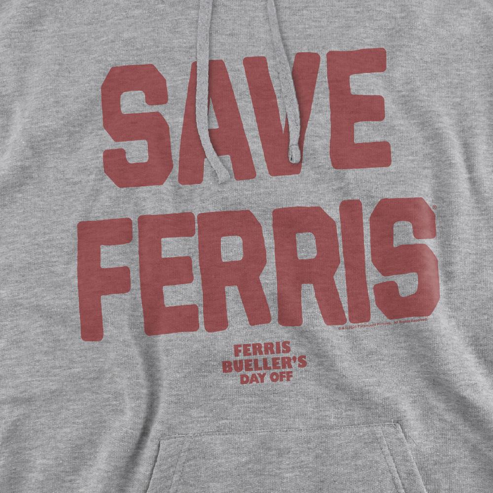Ferris Bueller´s Day Off Mens Save Ferris Hoodie