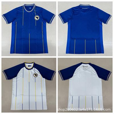 Bosnien und Herzegowina Nationalmannschaft Heim Auswärts Fußballtrikot Herren Fan-Version 11 Demirovic 10