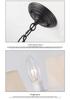 American Minimalist Retro Fabric Pendant Light for Living, Dining, and Bedroom