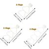 Hanging Reptile Climbing Ring Cloud Shape Plastic Snake Climbing Toys Exercise Multi-Level Climbing Hoop Chain Habitat