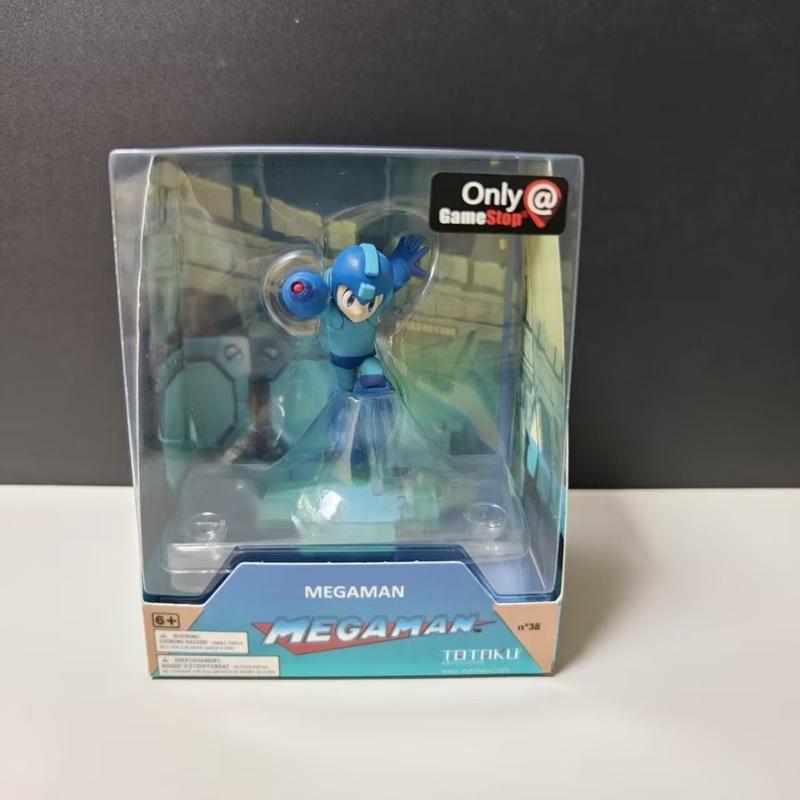 9cm Luminasta Series Rockman Figures Mega Man Desktop Ornament Model Computer Case Decoration Boy Toy Festival Gift Collectible