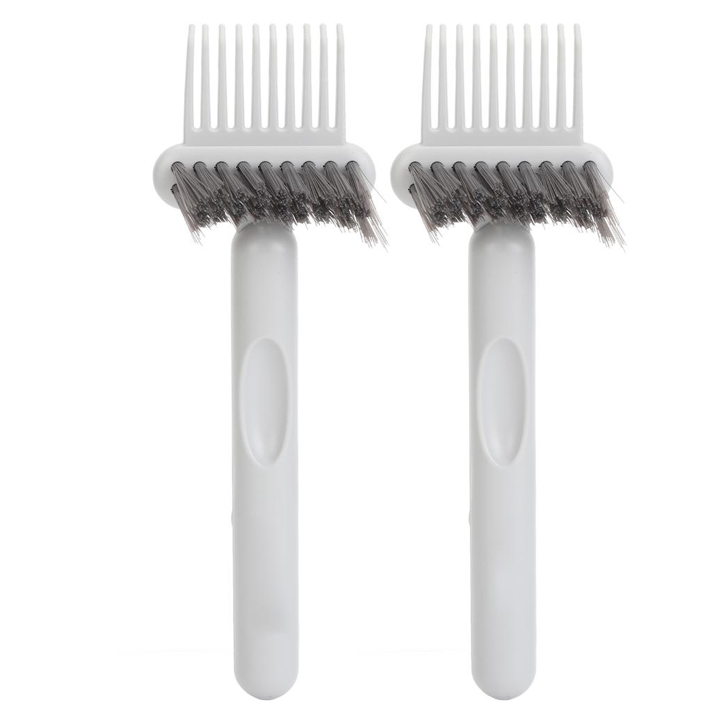 2pcs Hair Comb Cleaner Brush Ergonomic Handle Hair Brush Comb Claw for Removing Dust