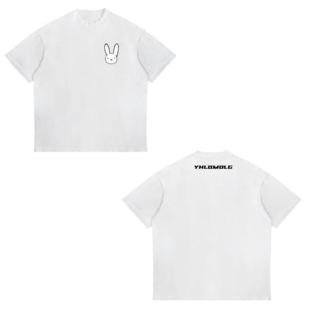 2026 Bad Bunny Super Printed 100 Cotton Tshirt Summer Unisexs and Womens Clothing Fashion Casual Oversized Tshirt Fan Gift