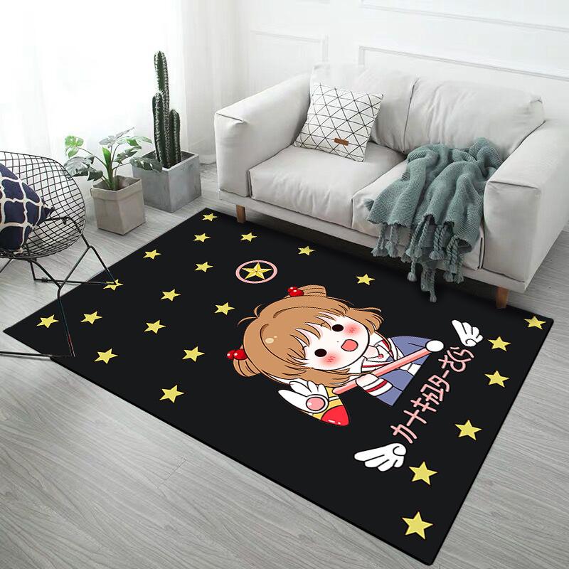 Cartoon Mattress Living Room Floor Mats Home Floor Mats Room Decoration Duckling Carpet Teenage Girls Bedroom Carpet Alfombra