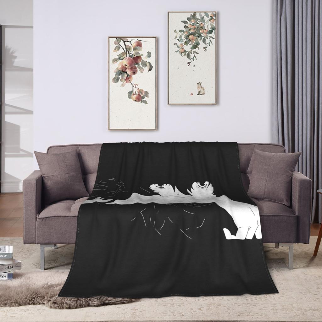 Mirai Nikki Gasai Yuno Blanket Quality Super Warm  Throw Blanket Winter Boy Girl Couch Chair Graphic Bedspread