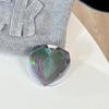 Vibrant Rhombus Heart Magnetic Phone Holder – Transparent, Adhesive, Portable, Perfect for Desktop Drama Viewing