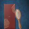 Tan Mujiang Sandalwood Air Cushion Comb Gift Set