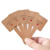 50pcs 4x10cm Jewelry Cardboard Hanging Necklaces Ring Packages Tags