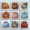 Full Embroidery cotton Thread 14CT Counted Pumpkin Cross Stitch Kit Decor