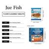 Powerful Floor Cleaning Tablets Remove Stubborn Dirts Stains Tile Brightening for Home Kitchen School Living Room Area