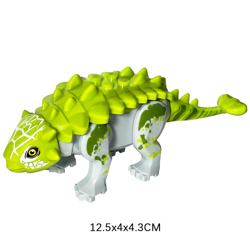 Jurassic Dino World Store Dinosaurfigurer Klosser Byggeklosser Velociraptor T-Rex Triceratops Indominus Rex Leker For Barn