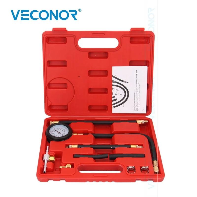 TU-113 Fuel Injection Pump Pressure Tester Kit Cylinder Pressure Gauge