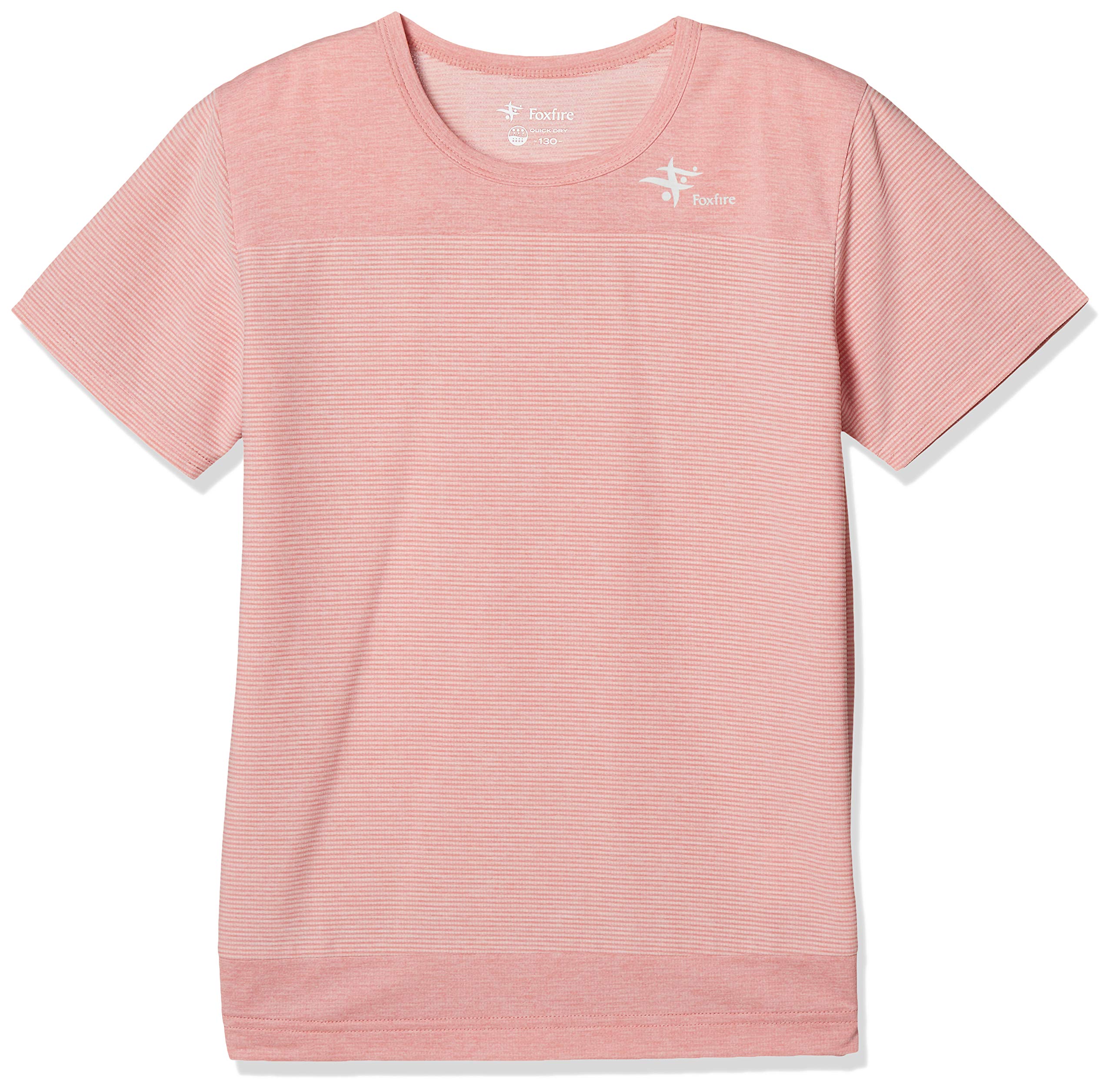 

Foxfire Insect Repellent T-Shirt, Scolon SC Border Crew, S/S, Kids, Coral, Japan Size 120 (equivalent to Japanese size 120)