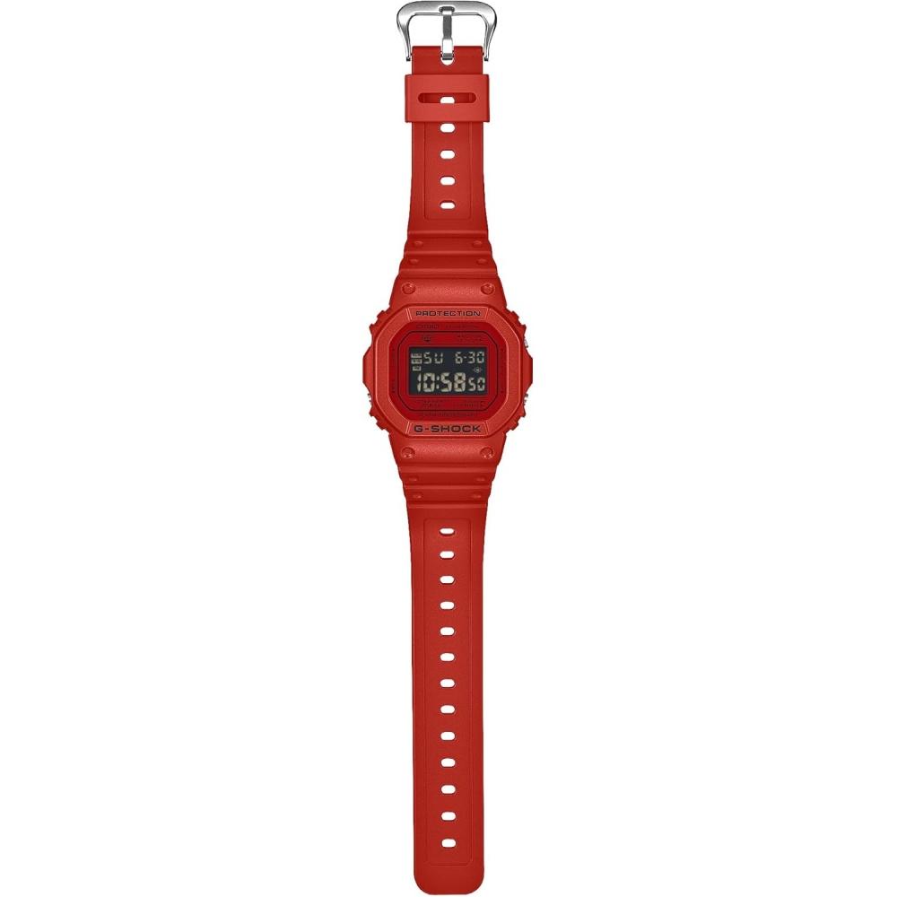 CaSio Men S G Shock Watch Dw 5600rrb 4jf Red