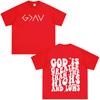 God Is Greater Jesus Fashion Graphics TShirt Unisex Unisex Hiphop Tshirt Summer Shortsleeved Casual Cotton Oversized Tshirts