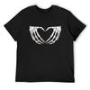 Bones I Love You Heart T-Shirt Shirts Graphic Anime Tshirt Men T Shirts High Quality