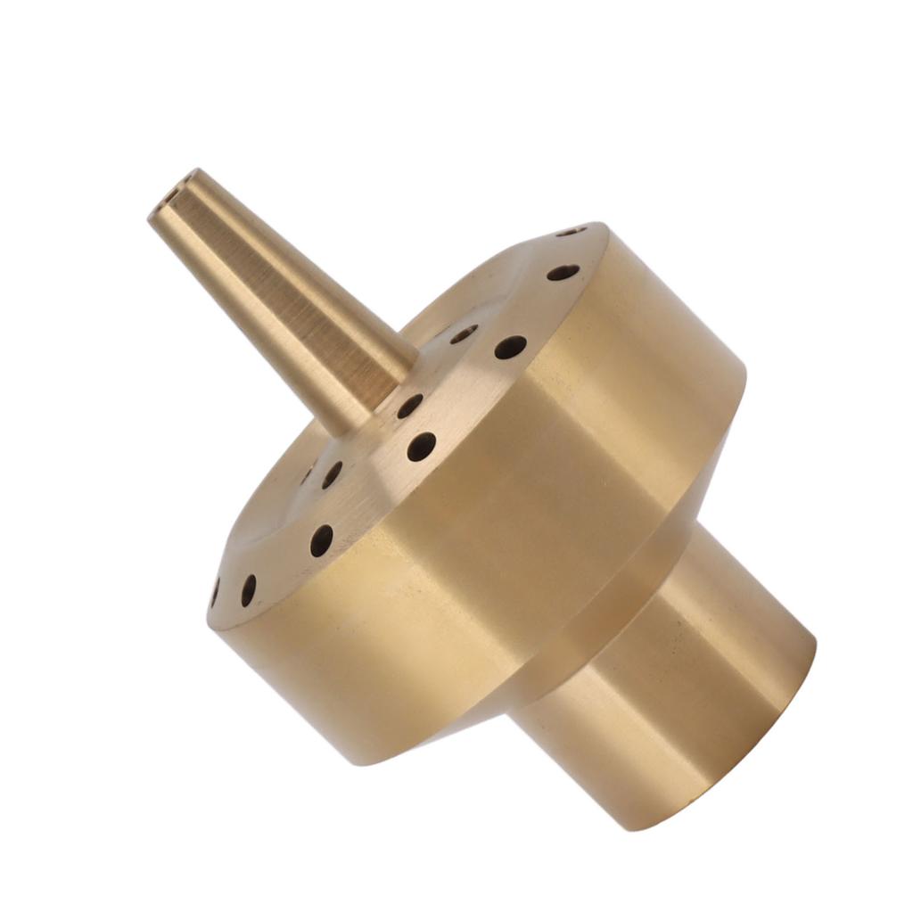 Ugello Fontana Acqua Ugello Fontana Ottone Ugello a Colonna Testa Spruzzatrice per Laghetto da Giardino Porta Bellissimi Effetti Visivi G2in