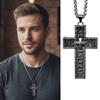 With Secret Compartment Cross Pendant Necklace Openable Charm Jewelry Chain Pendant Necklace