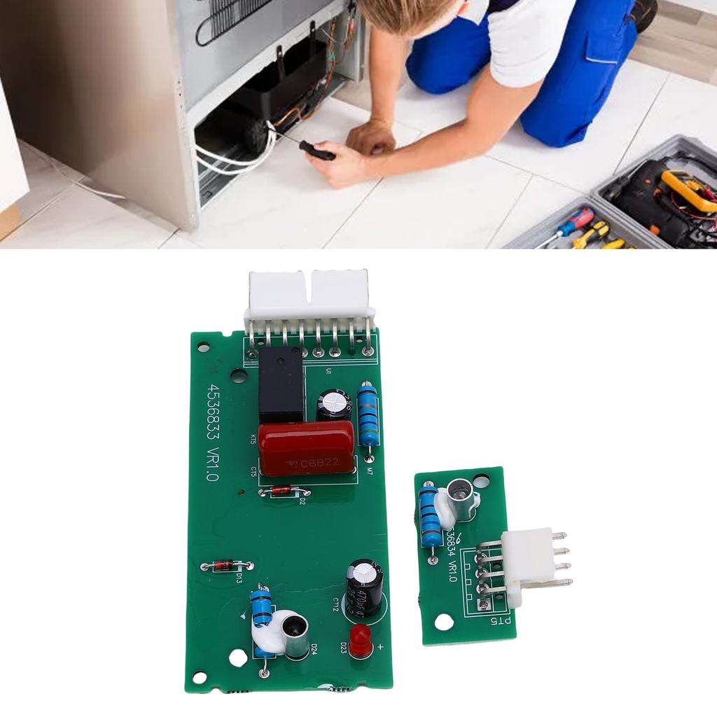 4389102 Sensor Steuerplatinen-Kit Ersatz für 255114 W1075 Kühlschrank Eisbereiter PC Kühlschrank Eisbereiter Emitter Sensorplatine