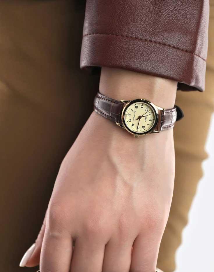 Zegarek Damski Casio Ltp-V001Gl-9B (Zd588B) + Box