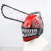 New Halloween Chainsaw Man Headgear, Cosplay, Scary Latex Mask cos Costume Props