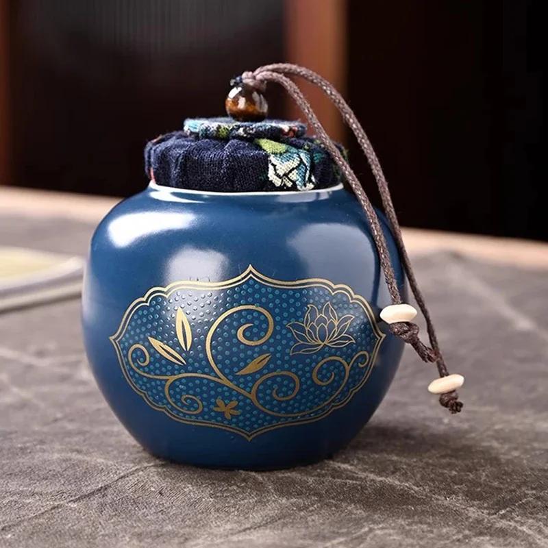 1 Set Travel Tea Set Portable Kung Fu Tea Set Ceramic Teapot Tea Canister Tea Cup Outdoor Quick Cup Tea Canister Leather Bag