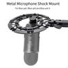 Recording Condenser Mic Shock Mount Lightweight Microphone Holder , Angle Adjustable