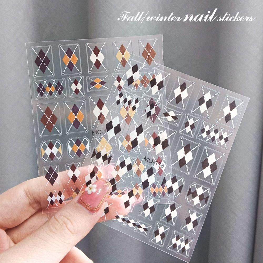 

Модные наклейки для ногтей INS Nail Decor Beauty Nail Art Decals Nail