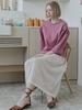 AVANT-G Dart Sleeve Sweatshirt - Pink