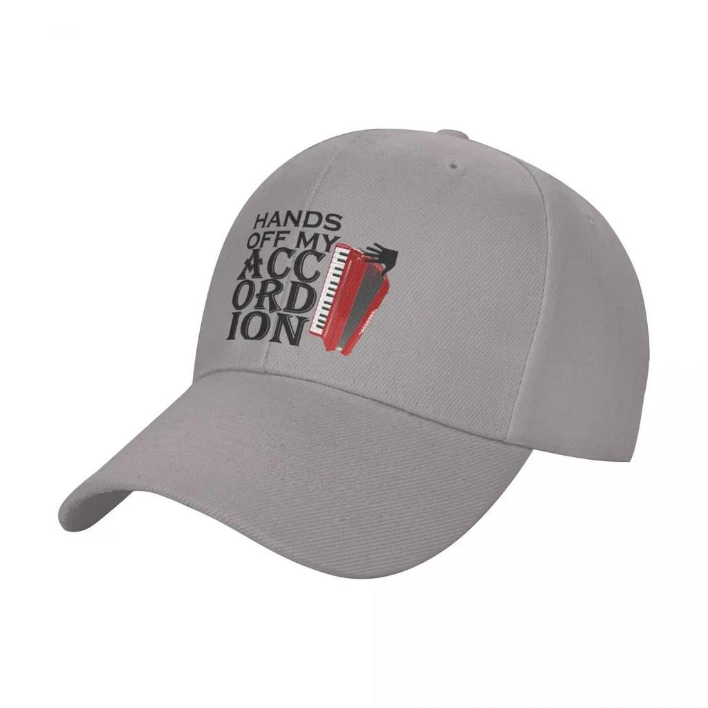 Ne touchez pas mon accordéon Casquette de baseball musicale amusante Casquette de soleil Chapeau Homme Pour le soleil Chapeaux amusants chapeau de soleil Dames Hommes