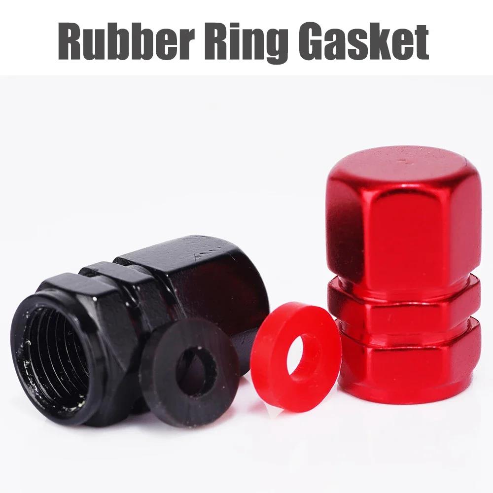 4-Piece Universal Aluminum Wheel Hub Valve Caps - Dustproof Waterproof Stem Covers for Cars Motorcycles Trucks Stem Caps1