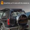 Deep Blue G318 Spare Tire Cover with Light - Full Coverage Tailgate Protection & Off-road Decoration