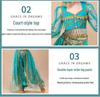 Costum de dans popular Prințesa Jasmine 2025 pentru copii mici - Set exotic stil Dunhuang pentru spectacol pe scenă