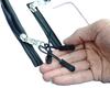 Black Caterpillar Zipper Pull: Popular Luggage Tail Rope Cord