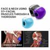 3 PC Jawline Trainer Jaw Muscle Strength Training Ball Silicone Strengthener Chew Bite Exerciser