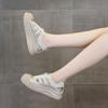 Sandals Baotou Seasonal New Super Fire Hollow Breathable Casual Retro Medium Zipper Platform Roman Board Shoes