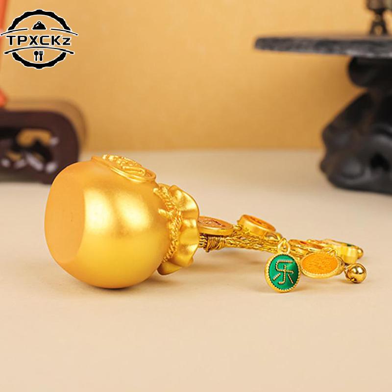 Chinese New Year Money Tree God Feng Shui Fa Cai Lucky Fortune Miniature Spring Festival Home Decorating Desktop Car Ornaments