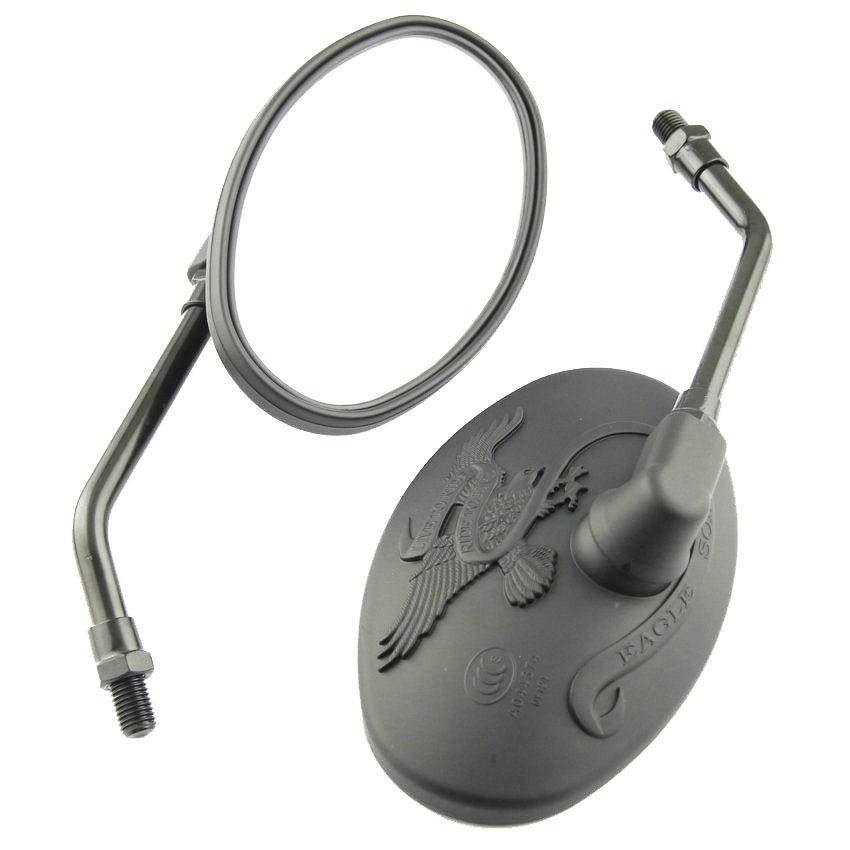 Motorcycle Rearview Mirror 10mm Side Mirror For Kawasaki EL250 EN400 EN450 EN500 VN250 VN400 Vulcan Classic VN750 VN800 VN900