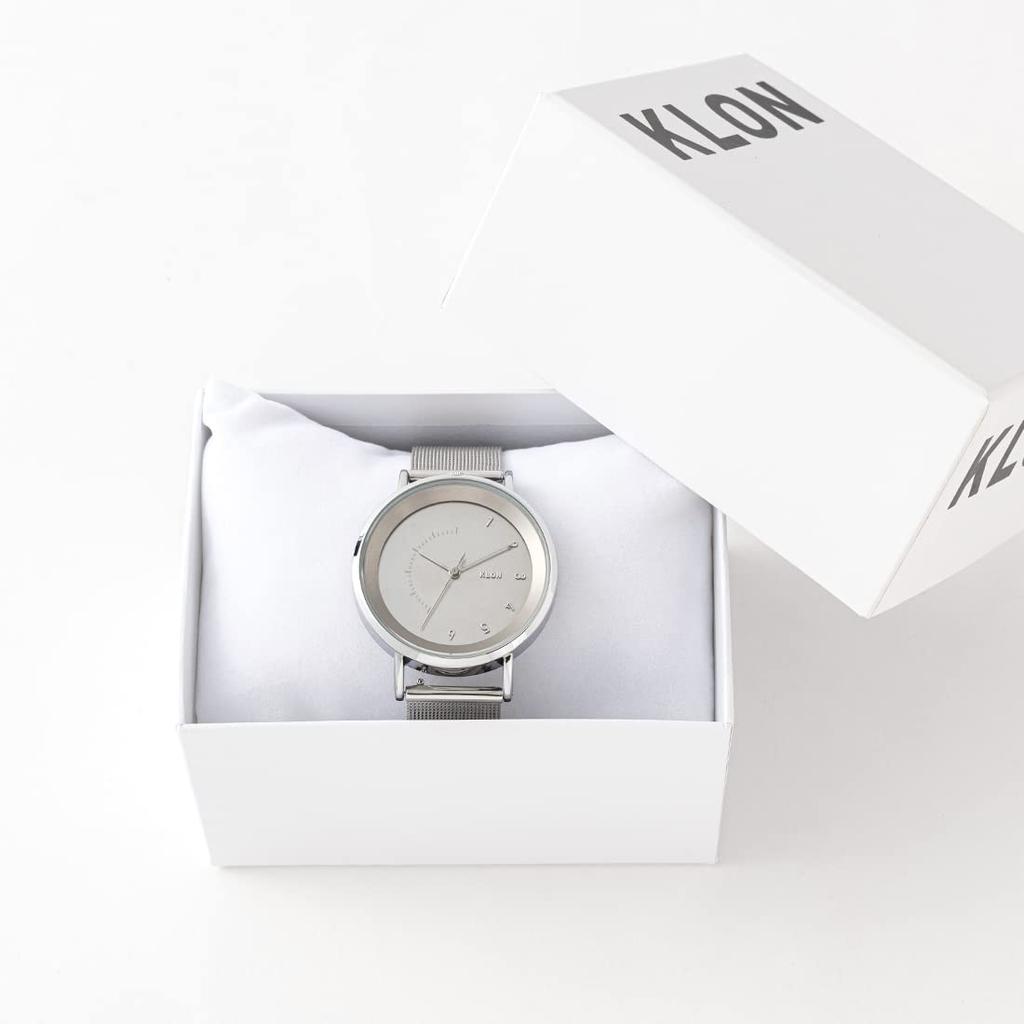 Klon Solar Watch Unisex Solar No Battery Replacement Needed Slim Replacement Strap Available 38mm KLON SLIM SOLAR STYLE CONNECTION FIRST 38mm - Men's
