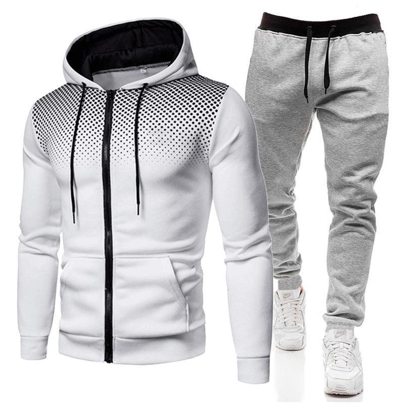Unisex 3D Digital Print Fleece Hoodie & Sweatpants Set 2023