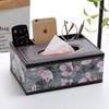 Multi-functional Tissue Box with Remote Control Storage for Living Room