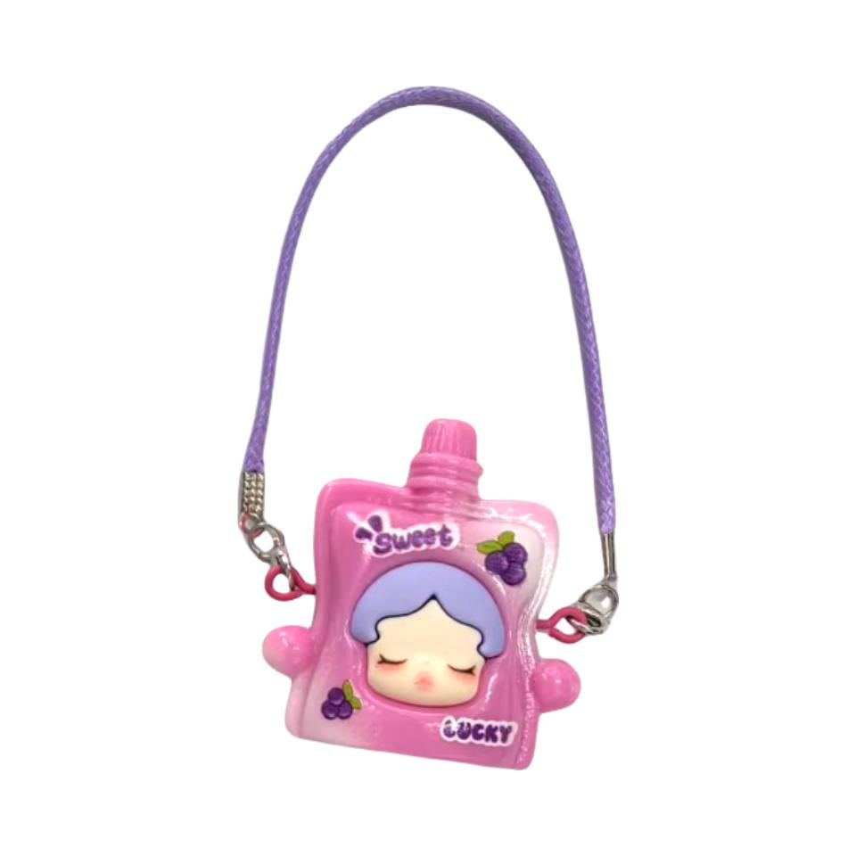 

DIY Аксессуары для Labubu V1 V2 V3 Модель Чайника Сумка для воды Сумка через плечо Набор Плюшевая кукла Украшение Подарок на день рождения