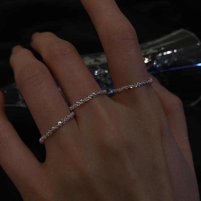 925 Elegant Silver Ring Timeless Geometric Design Versatile Jewelry For Every Occasion