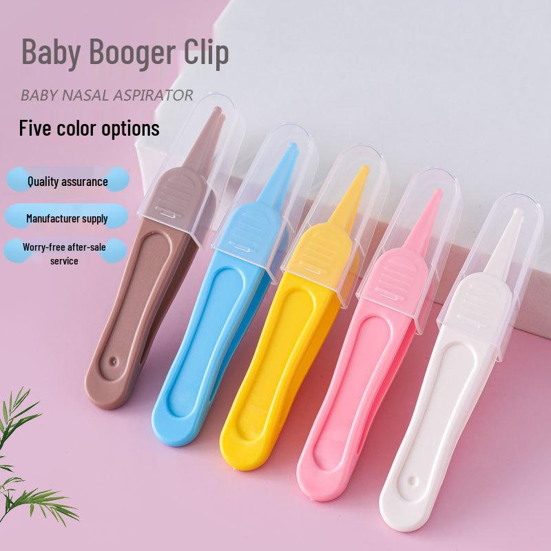 Multi-Use Baby Booger Clip: Newborn Cleaning Tool, Customizable Logo