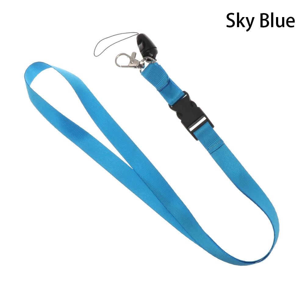 1PC New Printed Fabric Lanyard badge ID Card Holder Neck Strap Clip Mobile Phone Neck Straps Office School Supplies