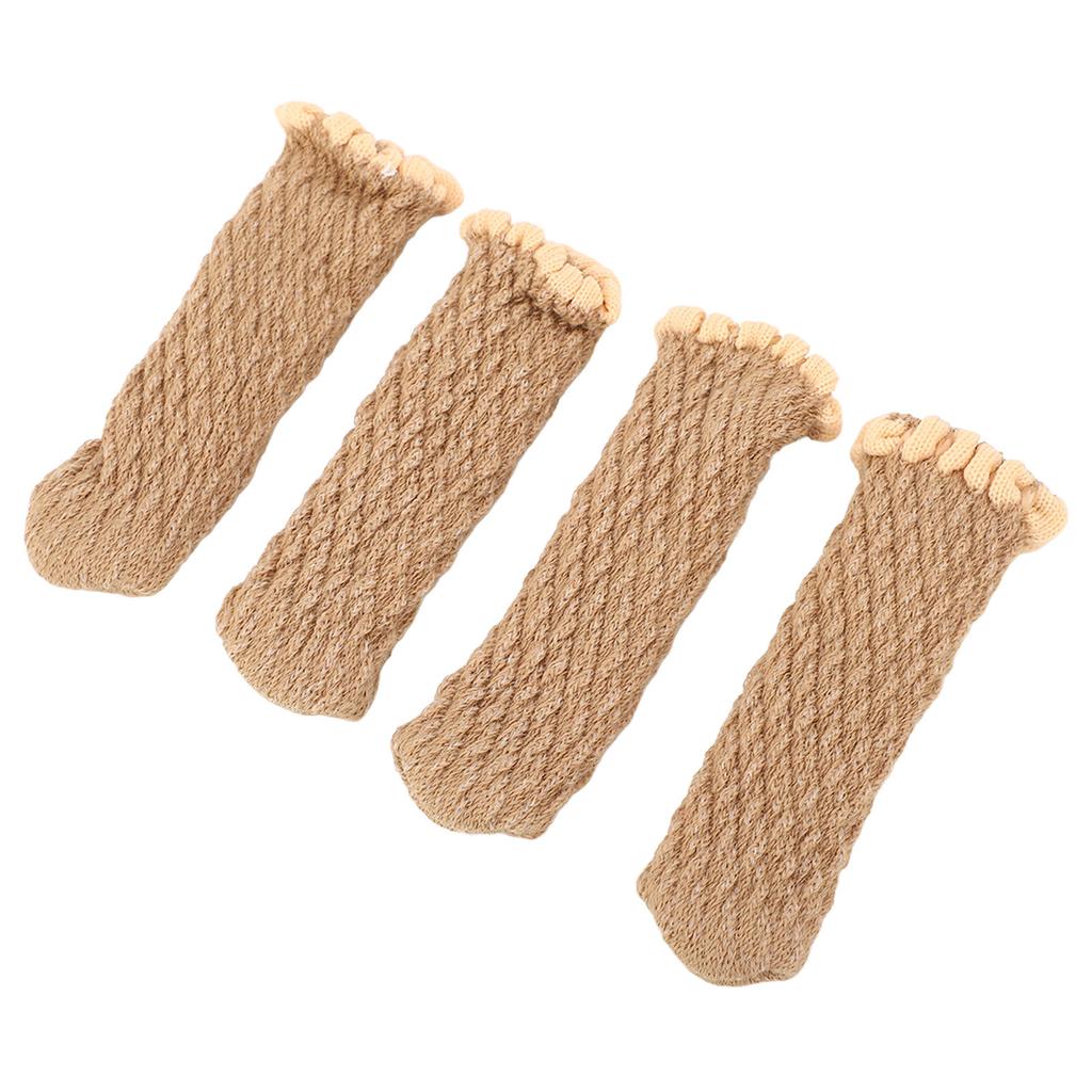 20Pcs Thickened Knitted Table Chair Leg Floor Protectors Covers Furniture Leg Socks for Hardwood Floors