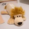 Soft Stuffed Pen Holder Plush Animal Pencil Case, Students Stationery Bag Case with Zipper, Large Capacity Multi-purpose Storage Pouch