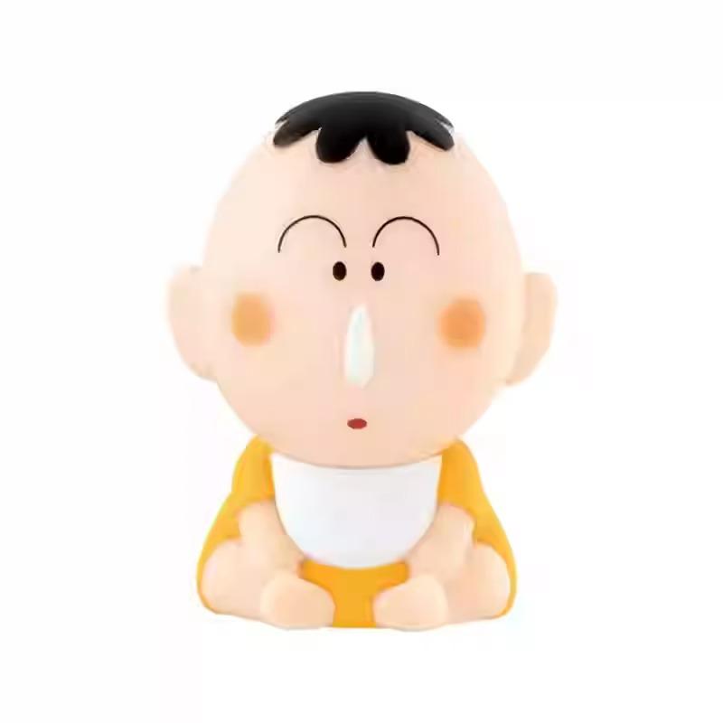 Japanese Edition Crayon Shin-chan Baby Style Gashapon Toys Nohara Shinnosuke Lovely Figure Model Ornaments Kid Friendly Entertaining Fun Play Safe